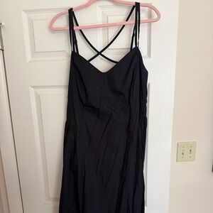 A NEW DAY black strappy dress size XXL